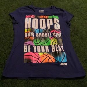 Justice Basketball T-shirt